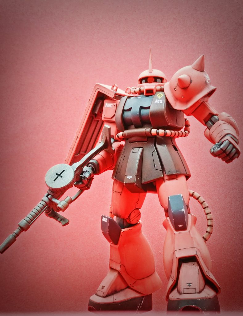 見せてもらおうか…HGUC 032 シャア専用ザク