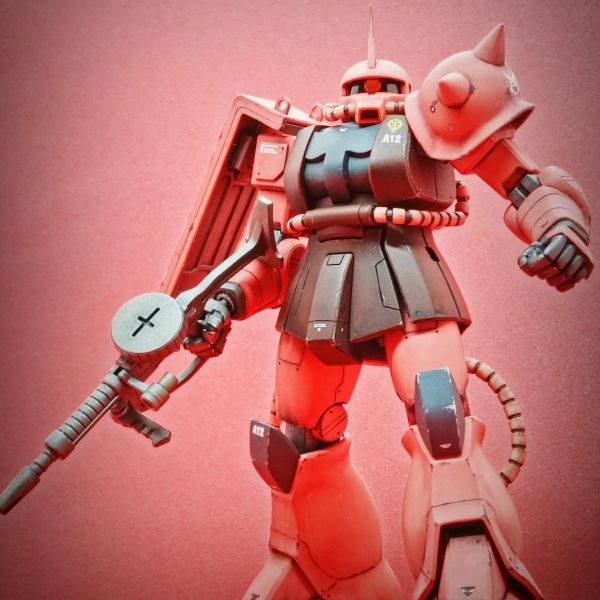 見せてもらおうか…HGUC 032 シャア専用ザク