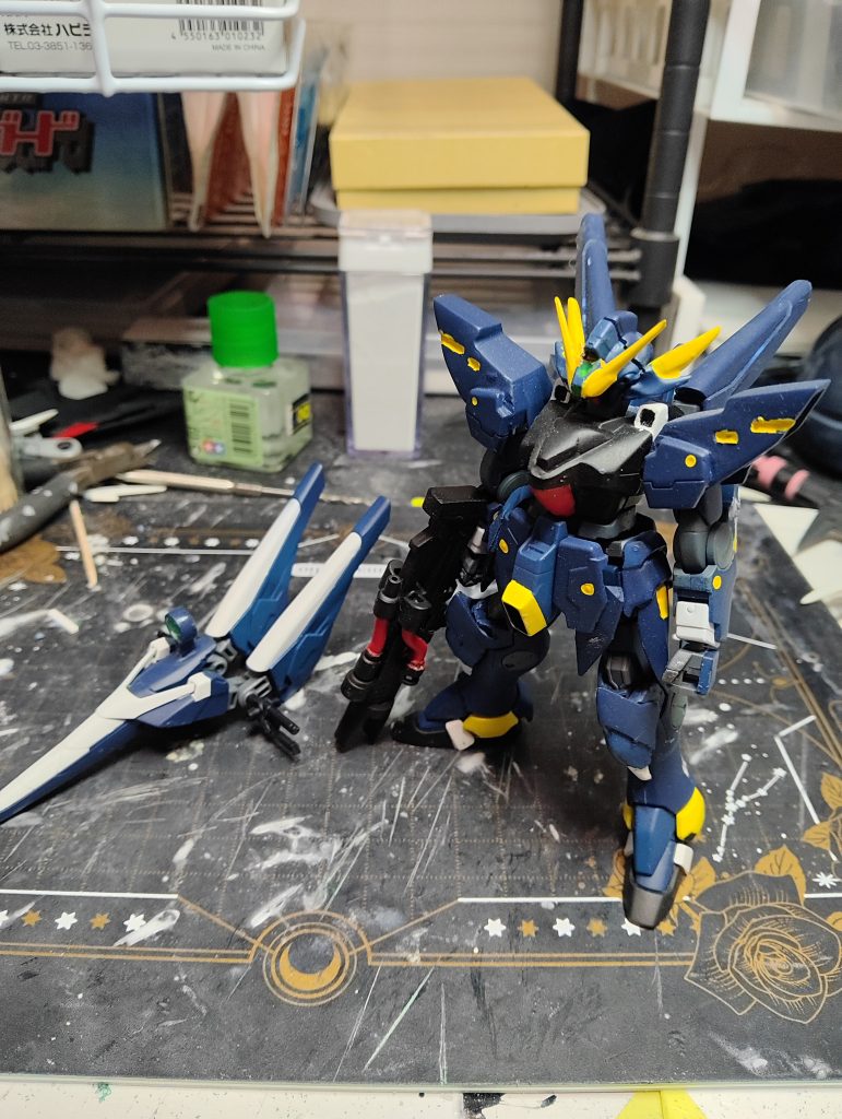 付属のコアブースターは改造してあるものにしました。