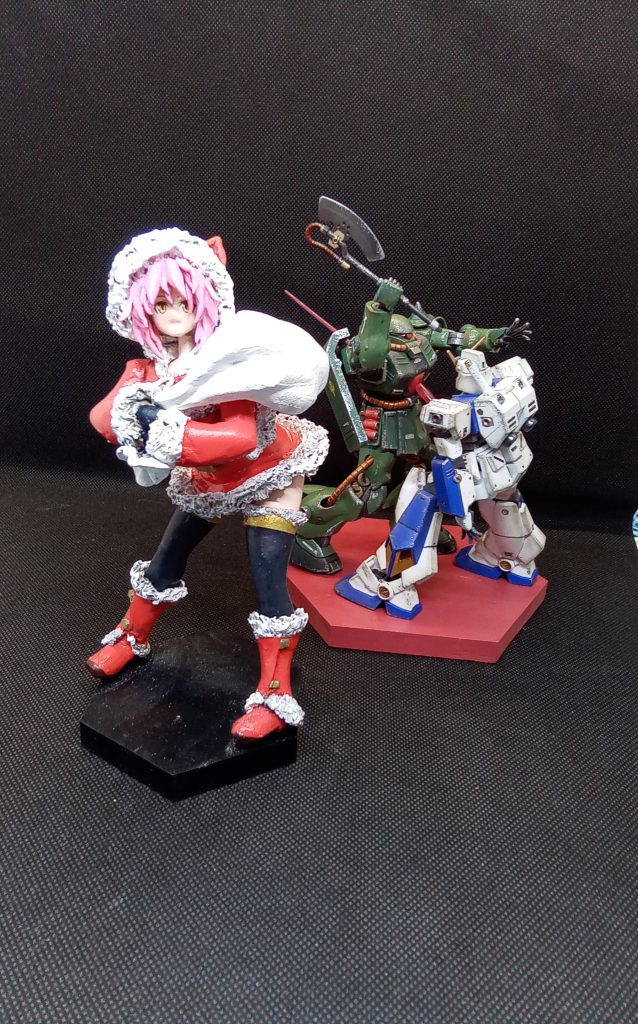 オマケザクのダミーバルーンとして作ったサンタ人形(令和版)アレックスと共演させたら使い道がなくなりました・・