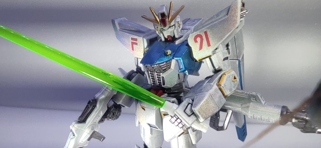 HG　F91 ガンダムF91　ガンダムマーカー塗装