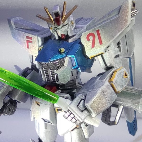 HG　F91 ガンダムF91　ガンダムマーカー塗装