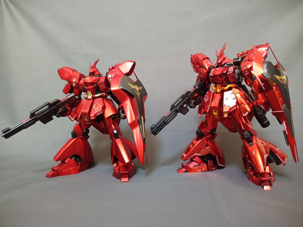 RGスペシャルコーティングVer.との比較