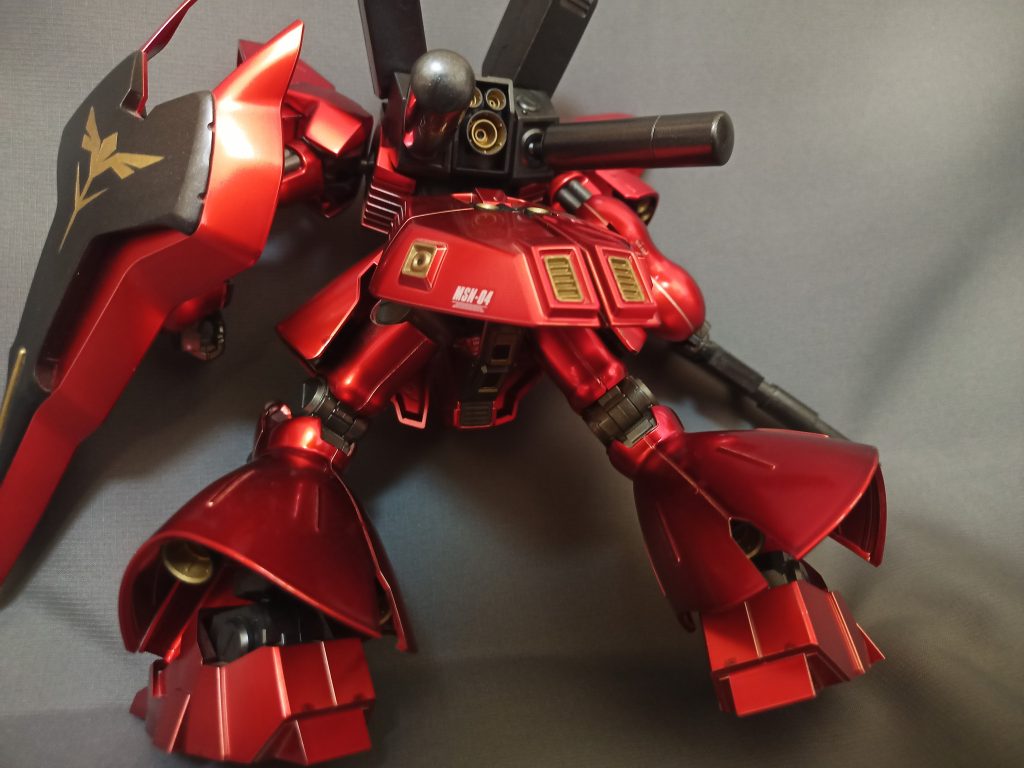 その他ノズル内部もゴールドで塗装