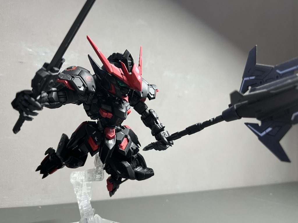 MGSD ガンダムバルバトス　黒赤–3枚目/制作者：Shumai
