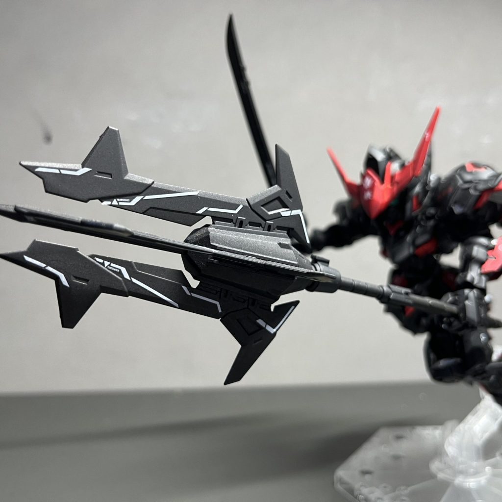 MGSD ガンダムバルバトス 黒赤｜Shumaiさんのガンプラ作品