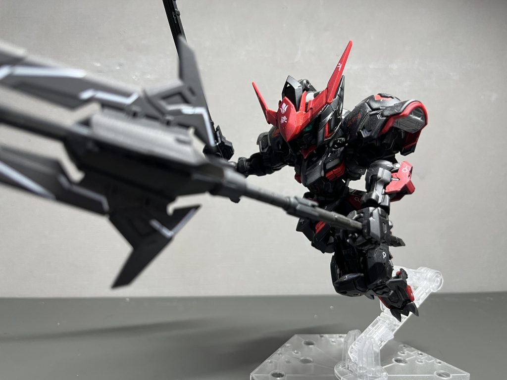 MGSD ガンダムバルバトス　黒赤–2枚目/制作者：Shumai