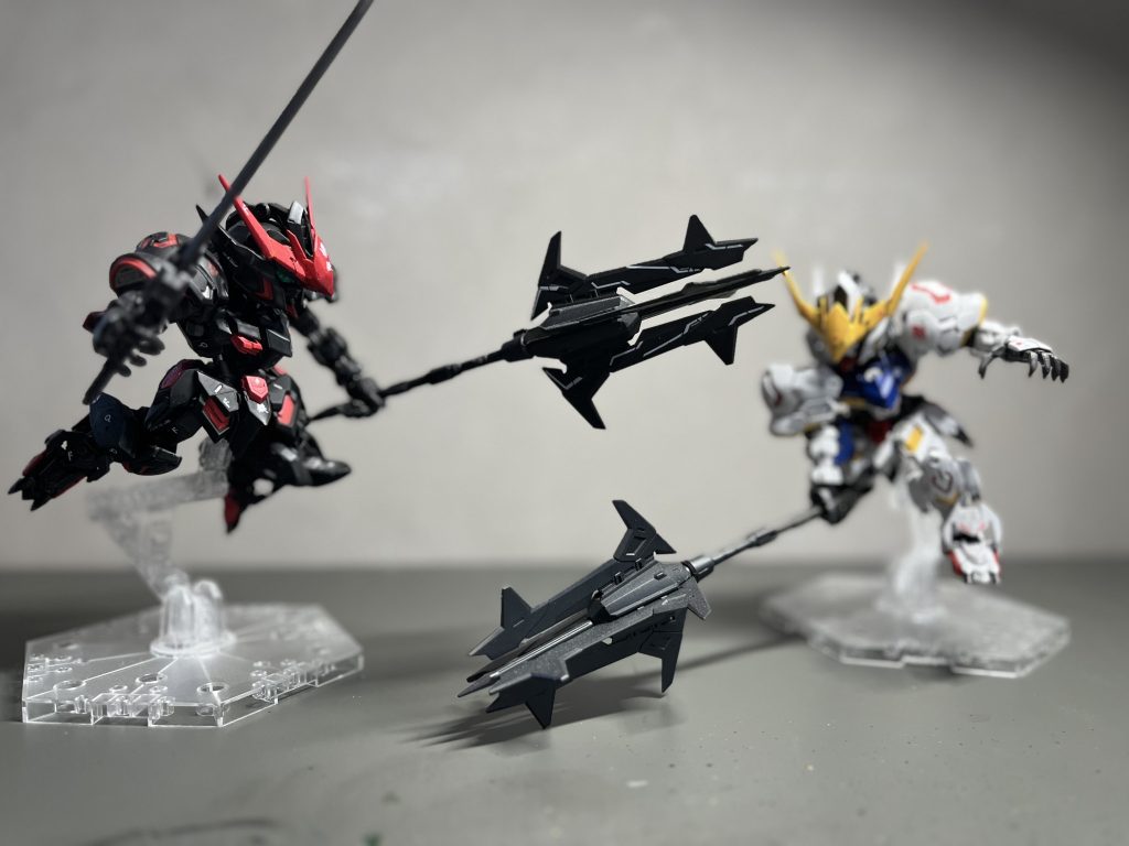 MGSD ガンダムバルバトス　黒赤–4枚目/制作者：Shumai