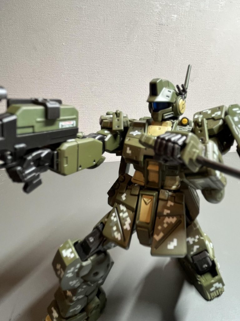 ＨＧ 1/144 ジム・スパルタン–3枚目/制作者：Shumai