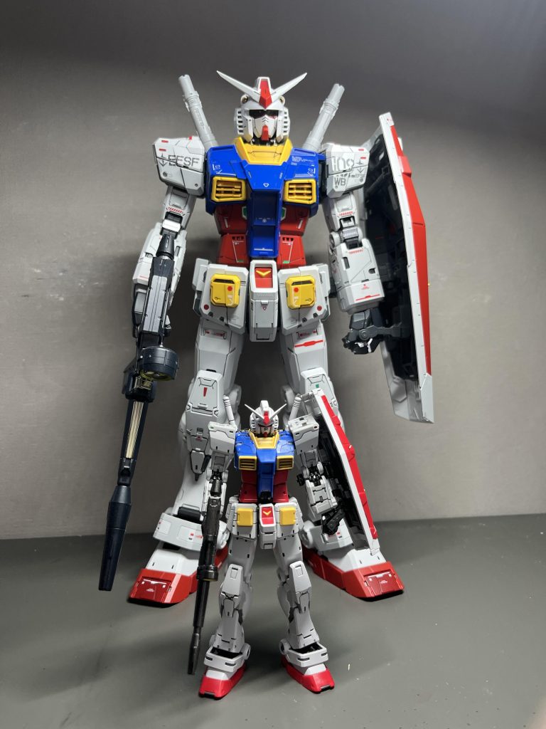 PG UNLEASHED 1/60 RX-78-2 ガンダムと比較