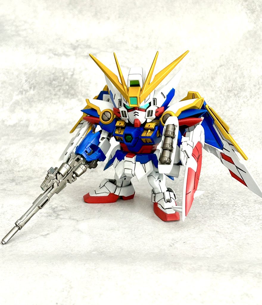 小さいけれど存在感抜群！！BB戦士ウイングガンダム–5枚目/制作者：のりまき