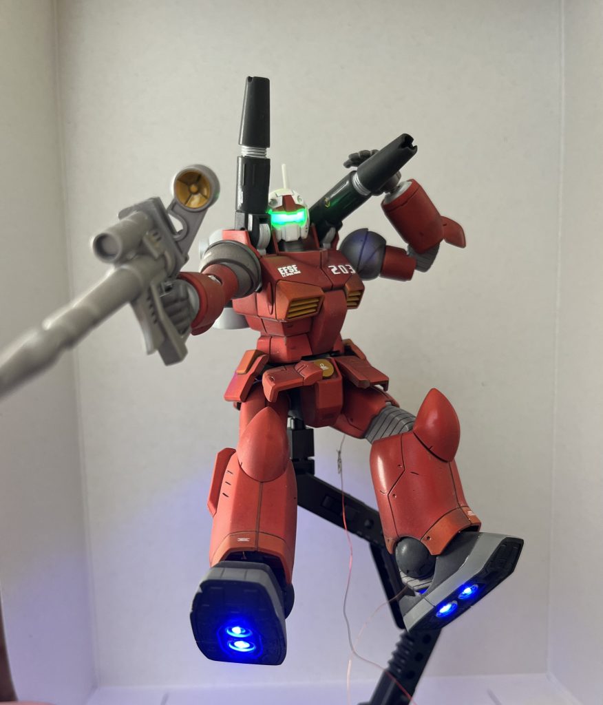 一応、マットキャンディ塗装です。初めてやったので出来はよくないですが、、