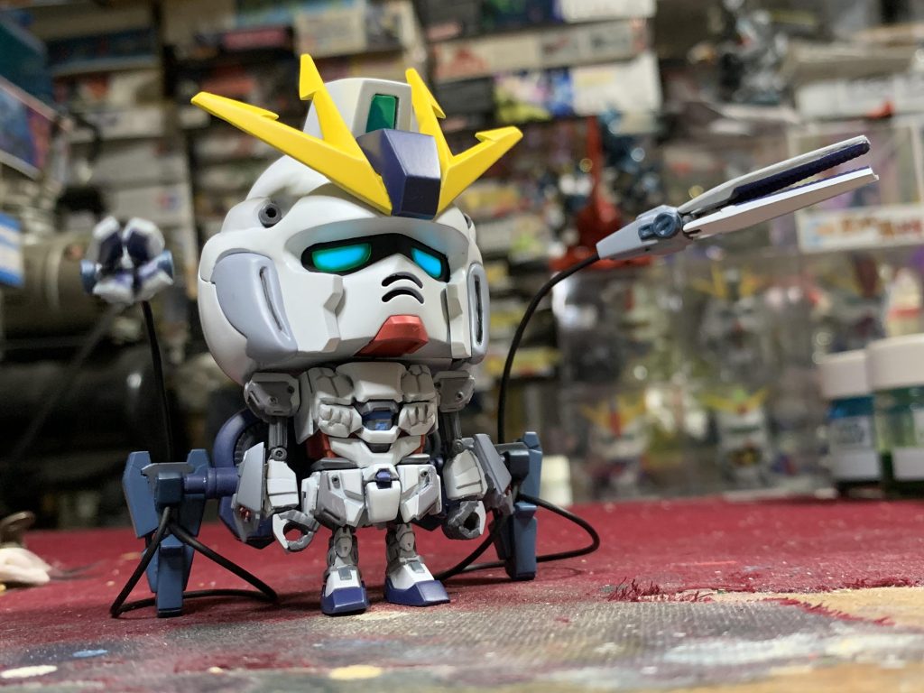 インコムは硬めの被膜ワイヤーを使って分離可能