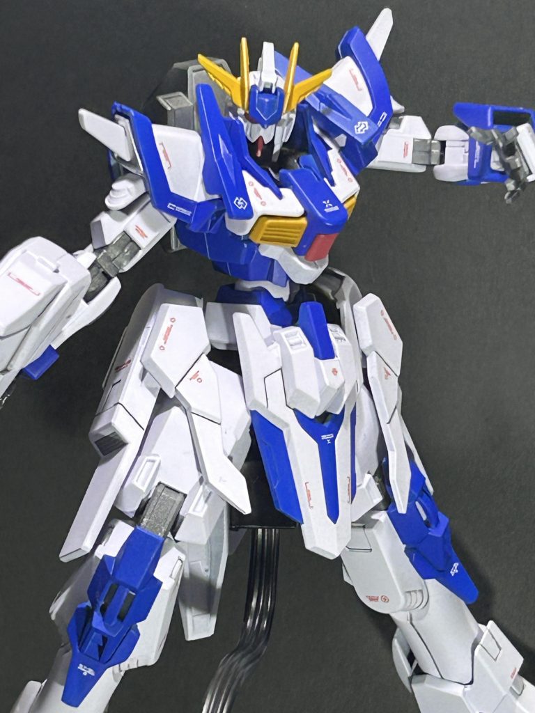 ポージング３何とか頑張って付けたのがこちらでした。