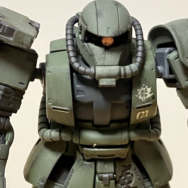 ドアンザク デッキ＋パーツ 1/100ドアン専用ザクを MGザクⅡベースで作る！【機動戦士