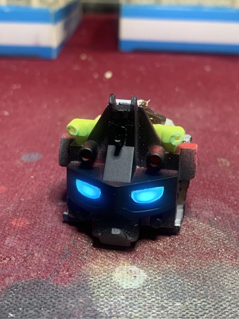 LEDユニットを組んだところ