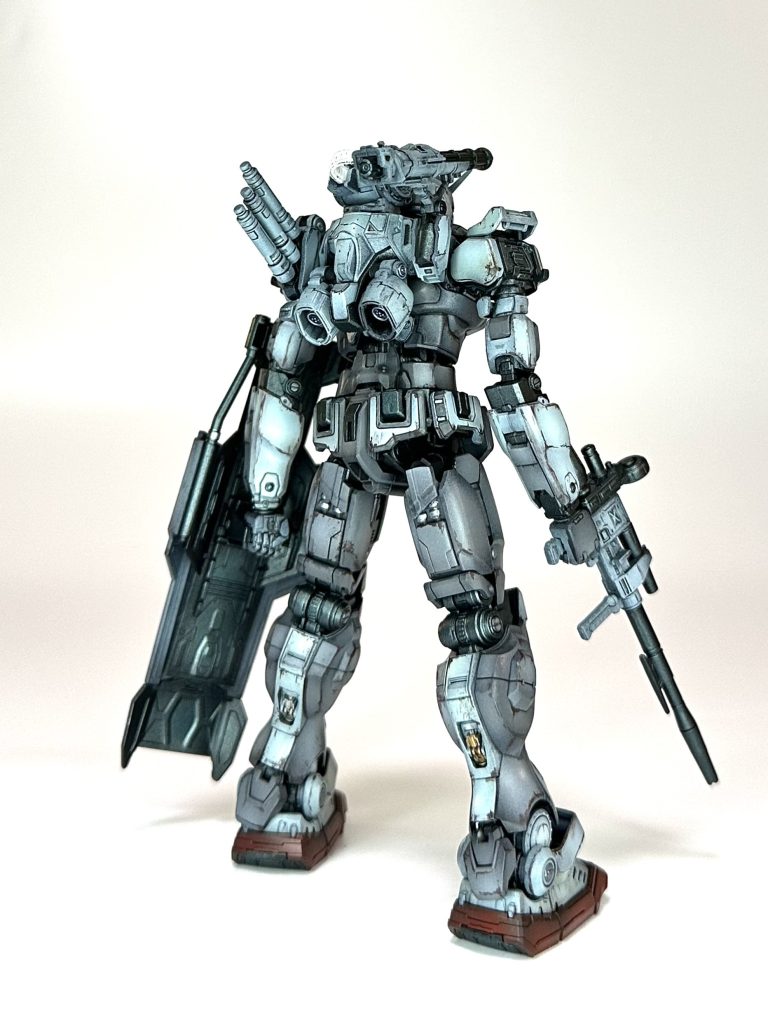 バックショットです。ディティールがとても精密なので塗るだけでめちゃ映えます☺️