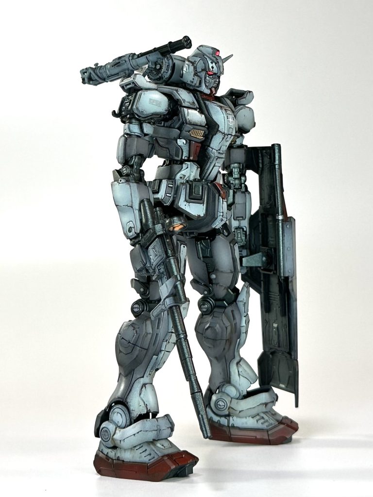 右側から。半光沢仕上げにしてみました。