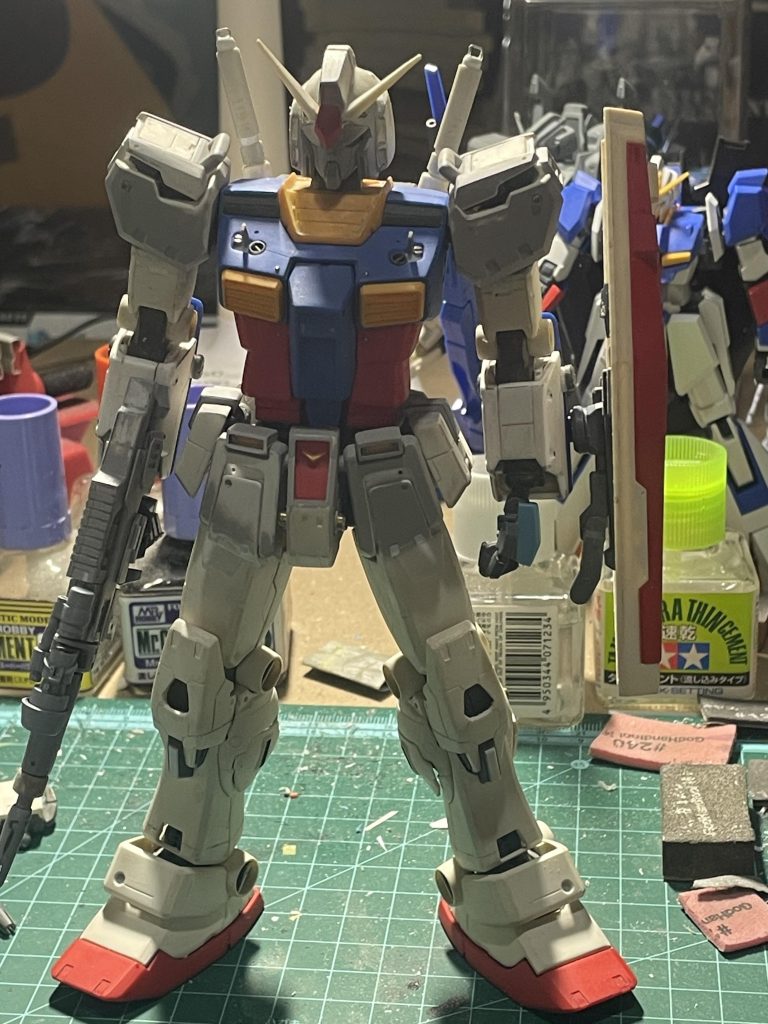 試作ガンダムＮＴ-1–2枚目/制作者：sakasama