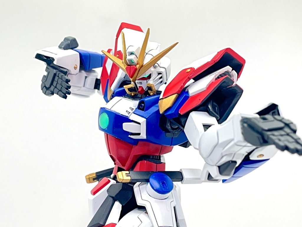 流派東方不敗胴体は少し斜めに浮かせて延長してます