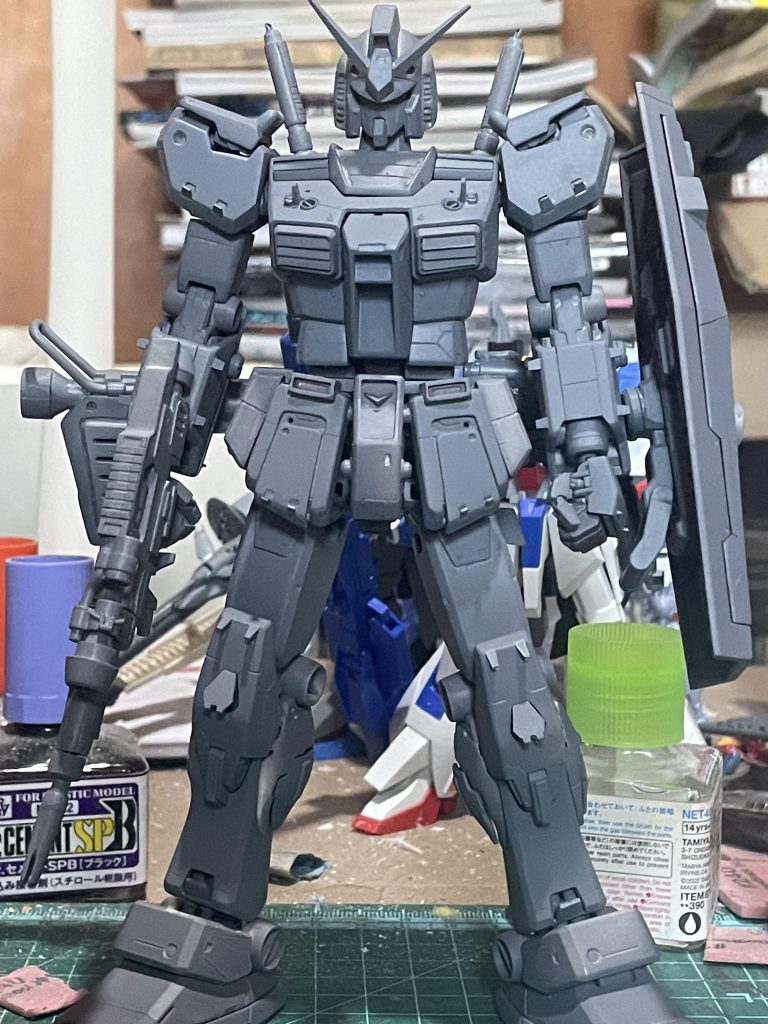 試作ガンダムＮＴ-1–5枚目/制作者：sakasama