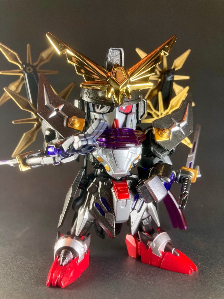 #決戦SD関ヶ原 では敵情偵察や隠密工作、家康本隊の護衛など、いかにも忍者らしく地味ながら重要な任務の数々を請け負い、徳川東軍の勝利に貢献した。二代目半蔵の華々しい戦歴からは一転して堅実な忍者っぷりに、巷間では三代目に代替わりしたのでは…?と噂も囁かれるが、真相は定かでない。