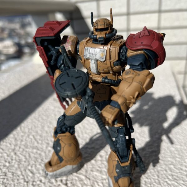 関節が渋いザク