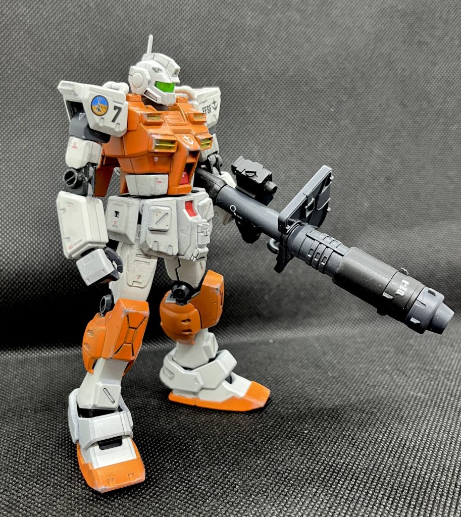 お次はシステムウェポン006からラケーテン・バズを持たせてみましたでっかいバズーカって絵になりますね