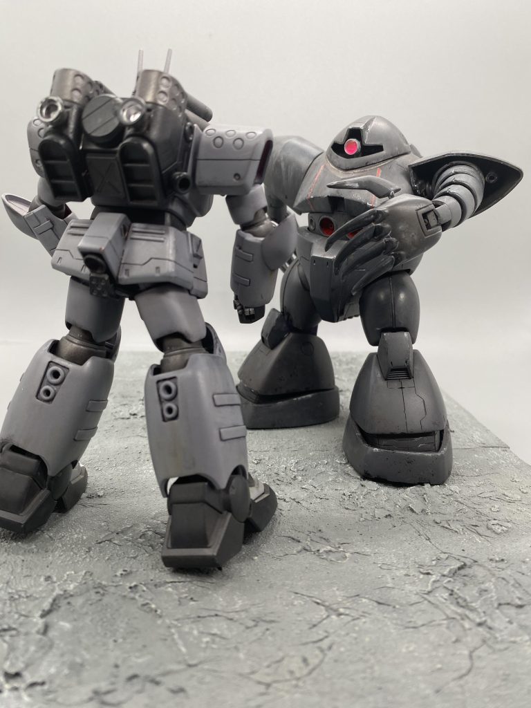 量産型ガンキャノンとバトル！