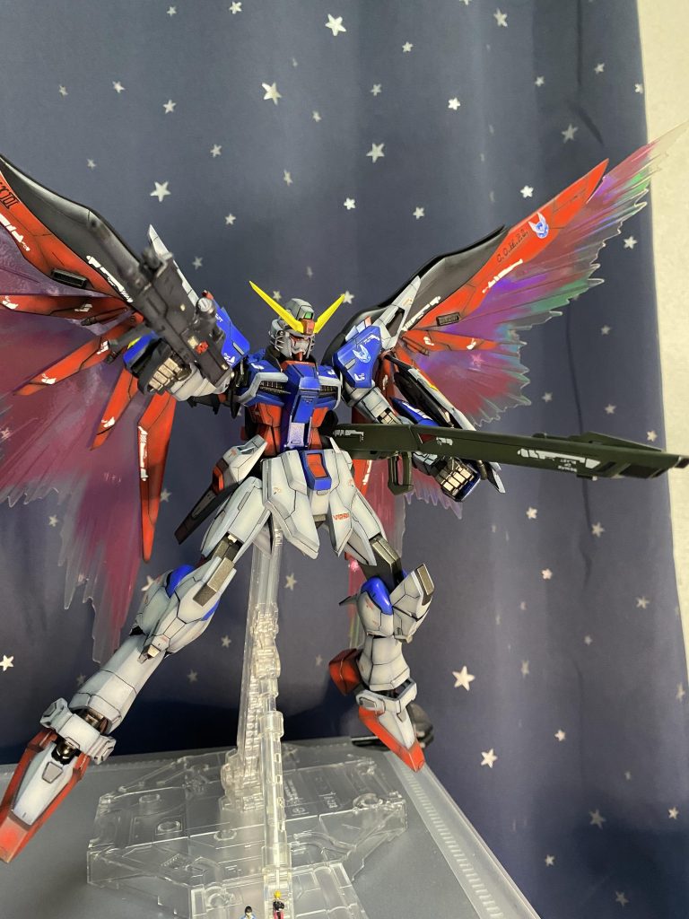 黄色角も用意。お手軽初期デスティニー