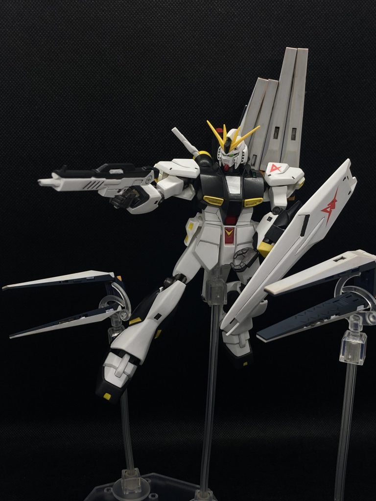 HGUC版からフィンファンネルを拝借!箱絵を再現