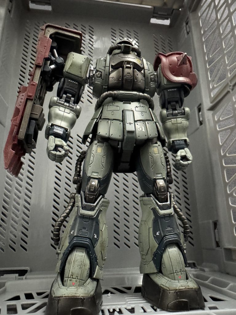 以上でザクⅡ 復讐のレクイエムバージョンのご紹介を終わります。最後までご覧いただき、ありがとうございました!