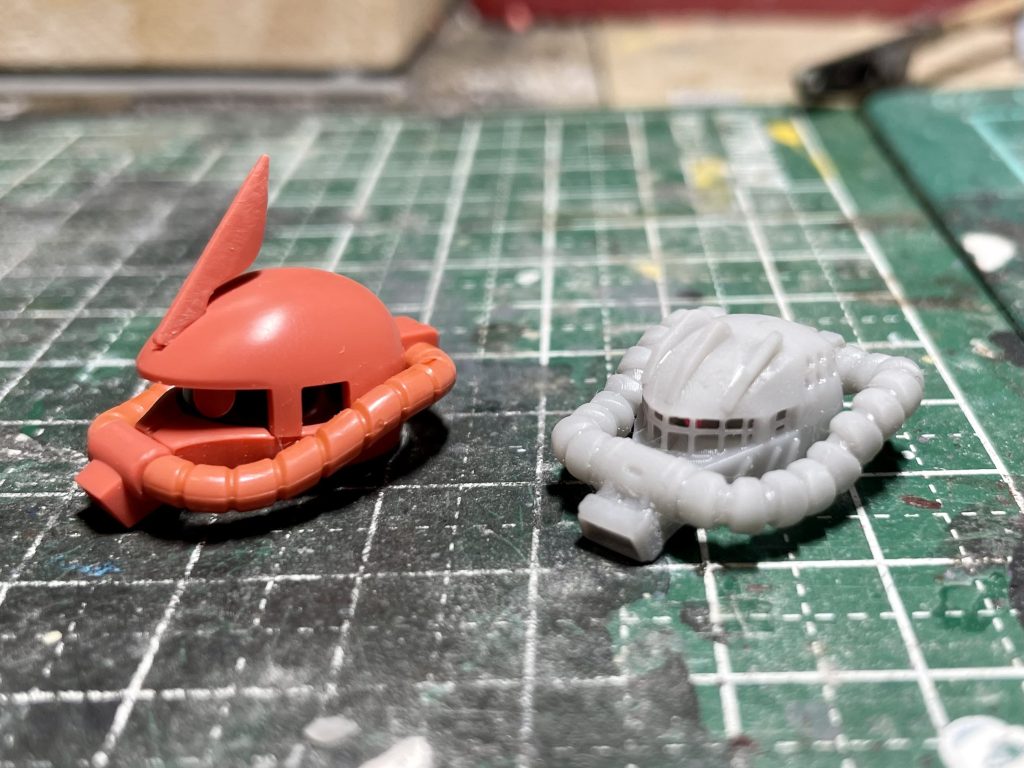 頭は思いっきり小さく。しかしパイプは太く！性癖ですなｗ