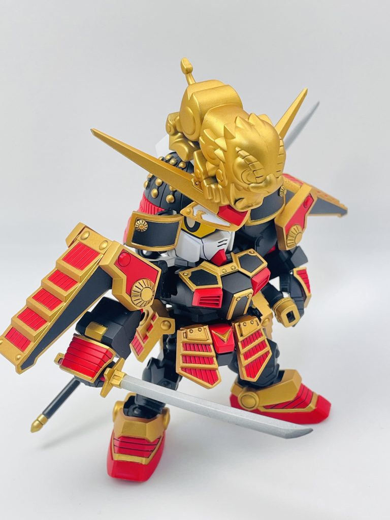 BB戦士のパッケージアート風ポーズ