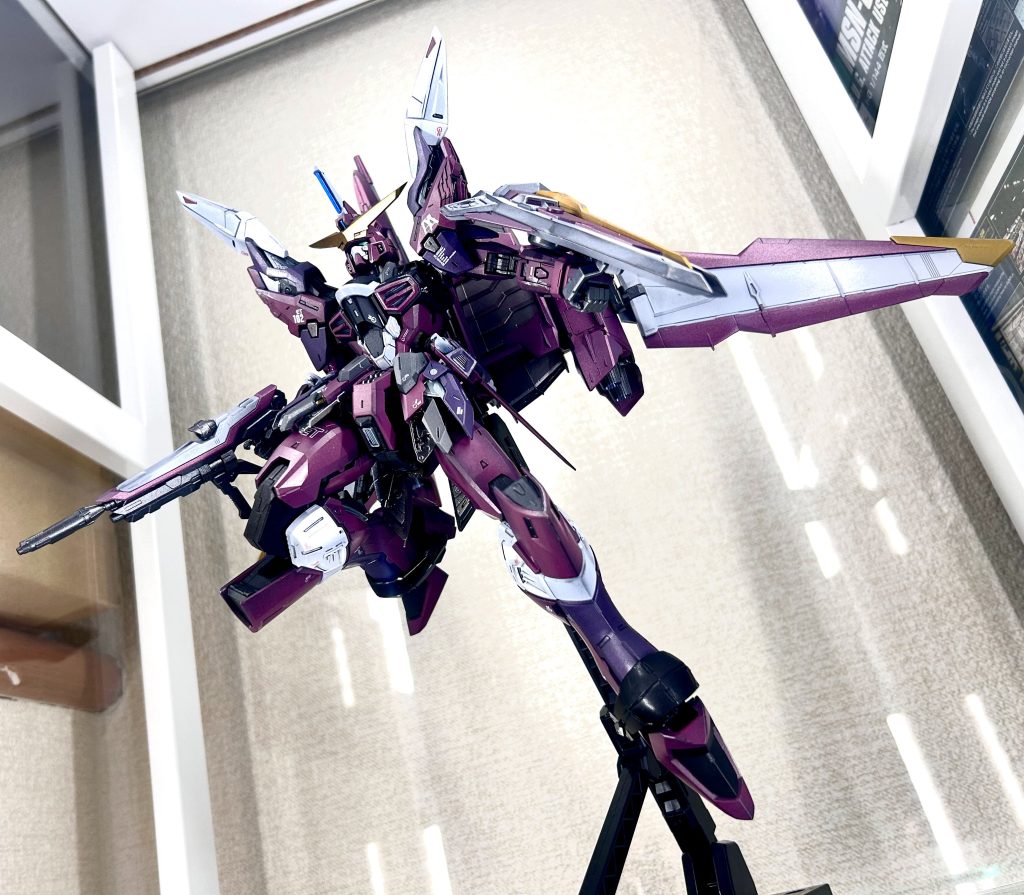 さすがジャスティスさん。飛翔する姿も決まりますね