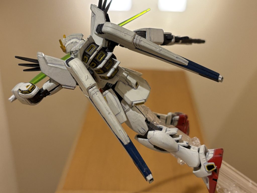 HGUC ガンダムF91–5枚目/制作者：押忍やすじろう