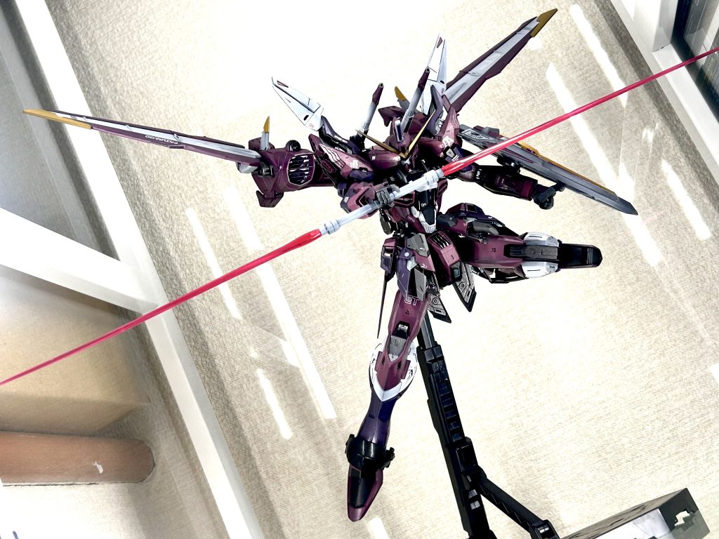 ビームサーベル展開アンビデクストラス・ハルバードモードアスランは好んで使ってましたよね。