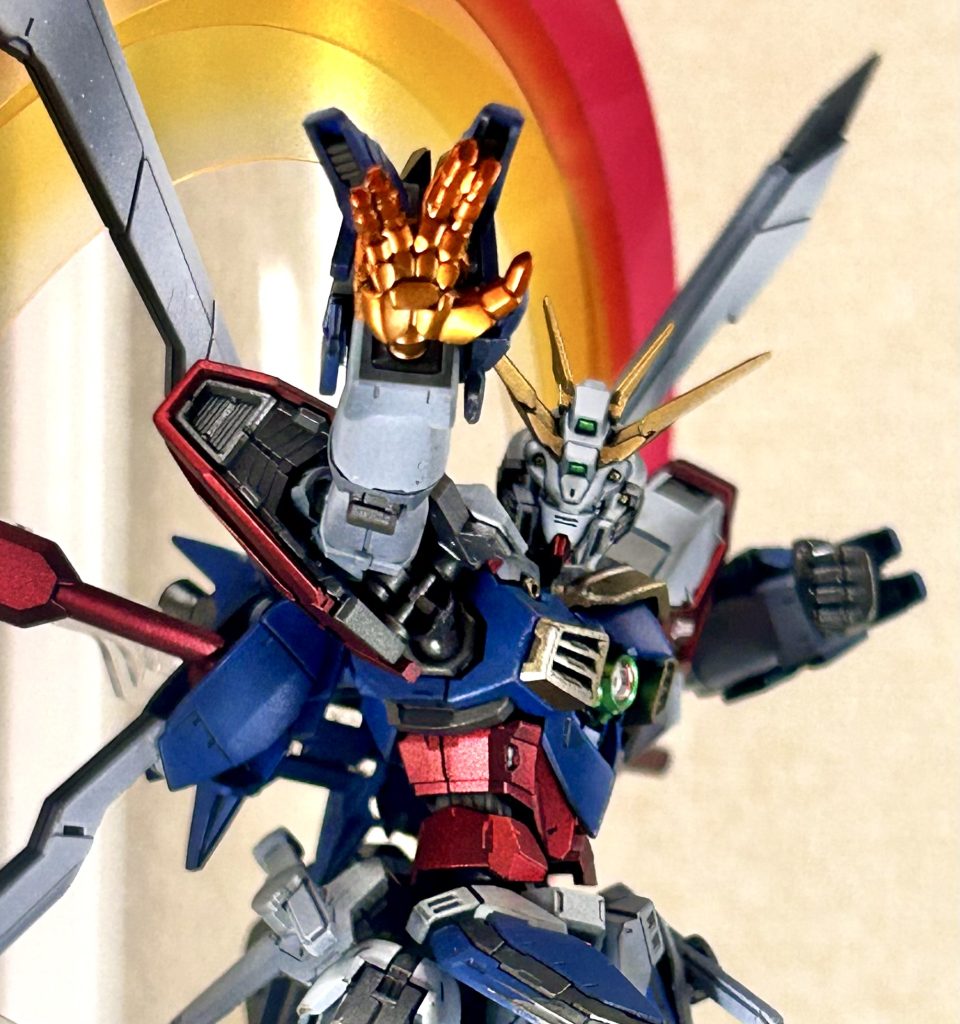 ばぁぁぁぁくねつぅ…!!ゴォォッド!フィンガァァァァ〜!!ヒィィィィト!エンドッ!!