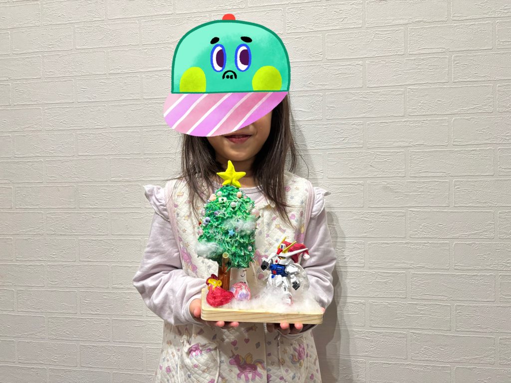 完成おめでとう㊗️サンタさん絶対くるよ‼️