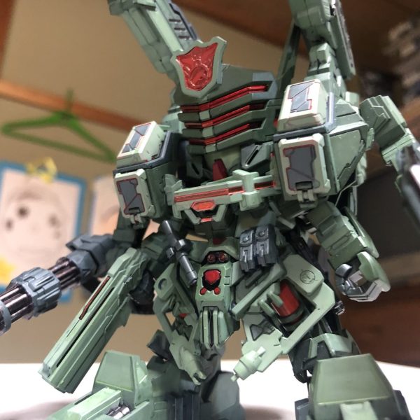 サージェントヴェルデバスターガンダム(ミリタリーVer.)