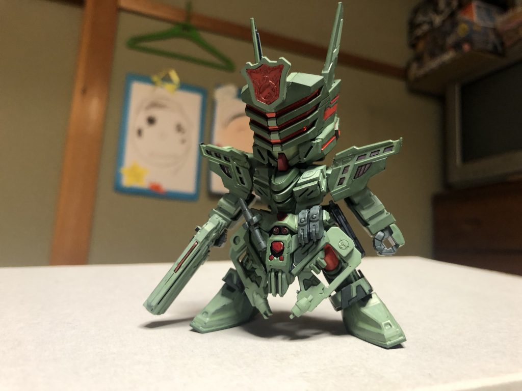 サージェントヴェルデバスターガンダム(ミリタリーVer.)–6枚目/制作者：ヤマト糊@fcmpCXyhsk1RJ7p