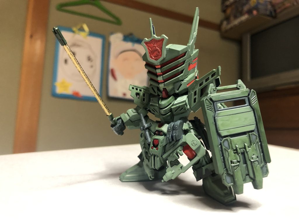 サージェントヴェルデバスターガンダム(ミリタリーVer.)–7枚目/制作者：ヤマト糊@fcmpCXyhsk1RJ7p