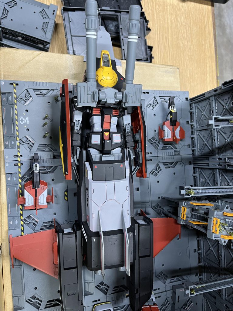 上から見るとなかなかシュールw