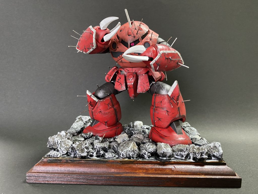 観賞用のジオラマにしました。最後までご覧いただき、ありがとうございます。