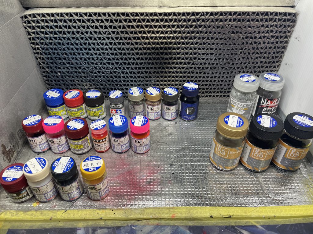 今回使用塗料(個人的備忘録)