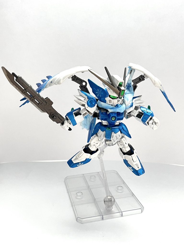 オリジナル兵装その①バスターソードバスターライフルのエネルギーをガンブレードよろしく切った瞬間に爆発的に叩き込むと言う脳内設定