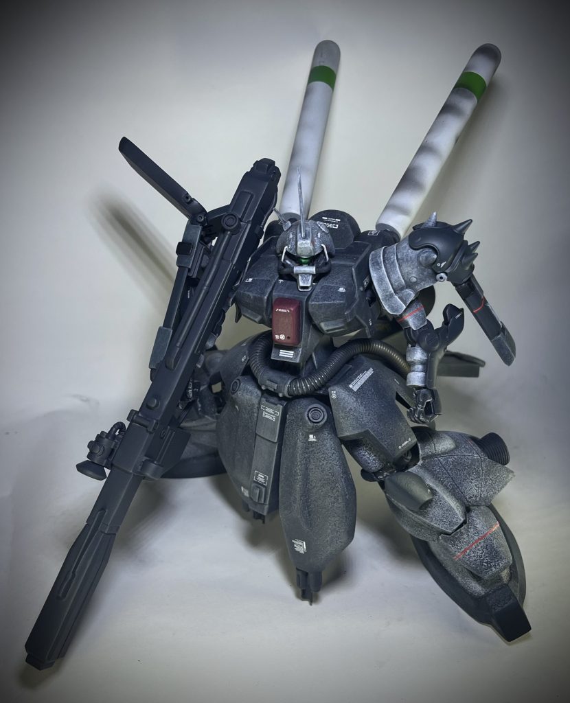 古い頭の中のイメージにて、妄想とプラバンとプラ棒とエポパテで自由な仕上がりとなっています、、、、(実物をちゃんと見ていない言い訳)