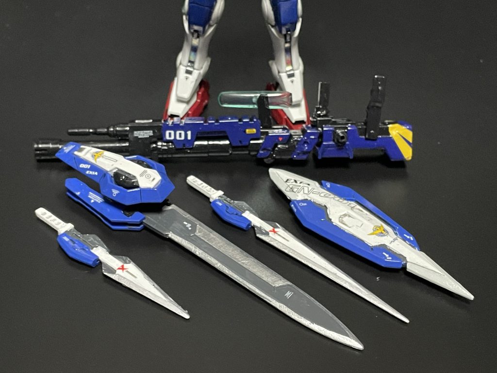 HGガンダムエクシア ロングライフル装備