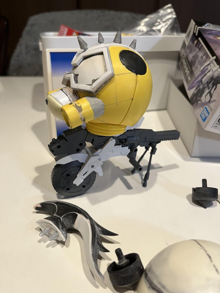 バイクには、なれませんでした