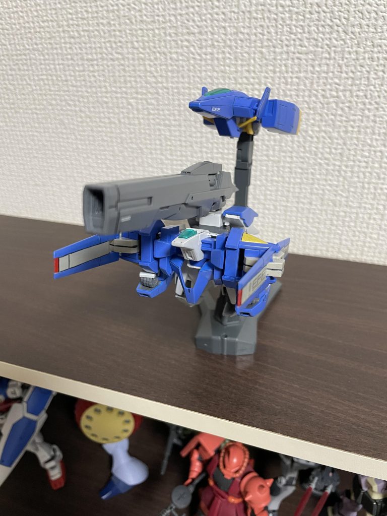 このAGE3はGセプターの時が1番カッコよく見えるように作りました。